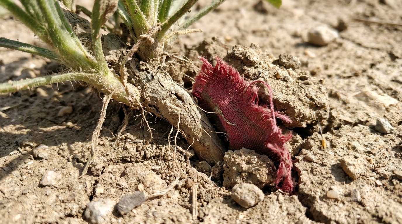 Les Anciens Enterraient Un Bout De Tissu Au Pied Des Plants Avant Darroser En Pleine Canicule 2026 Les Jardiniers Comprennent Enfin Pourquoi Featured