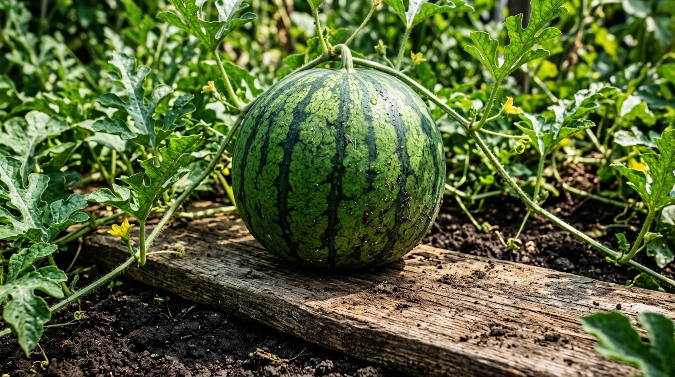 Les Anciens Ne Laissaient Jamais Murir Une Pasteque Directement Sur La Terre Ils Savaient Ce Qui Se Passait Dessous En Plein Ete Featured