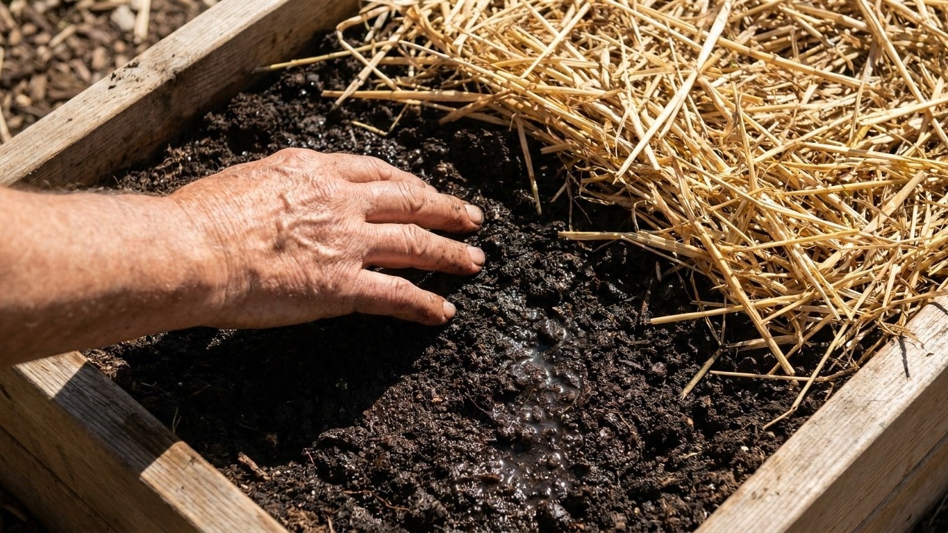 Les anciens ne paillaient jamais leur potager sans faire ce geste juste avant : ils savaient ce qui se passait sous la cou...