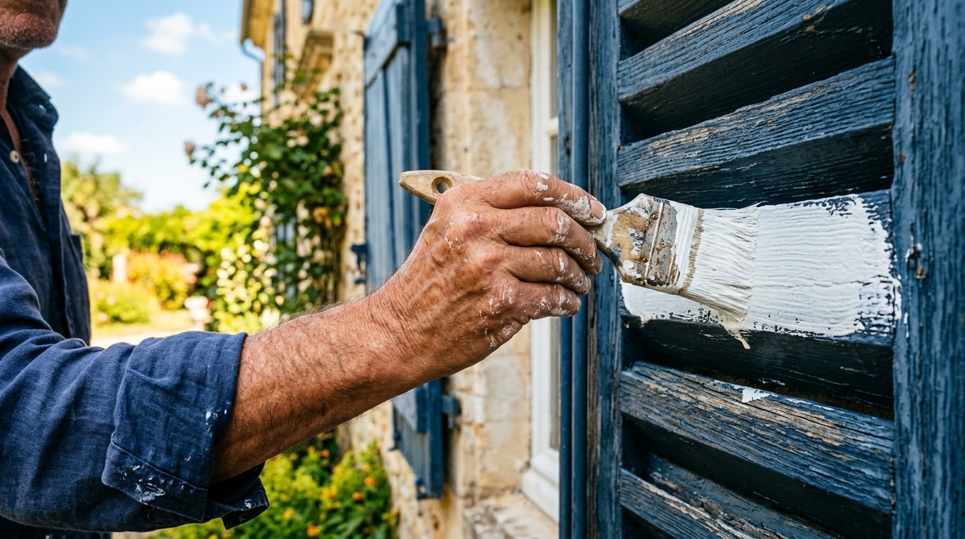 Les Anciens Ne Peignaient Jamais Linterieur De Leurs Volets Comme Lexterieur Ils Savaient Ce Que Ca Changeait Dans Les Pieces Featured
