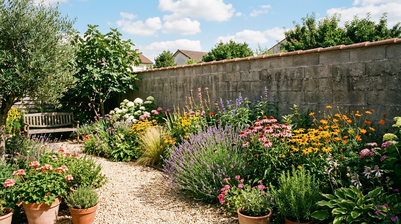 Mon Mur Mitoyen En Parpaings Plombait Mon Jardin Depuis Des Annees En Un Seul Week End Il A Enfin Disparu Du Decor Featured