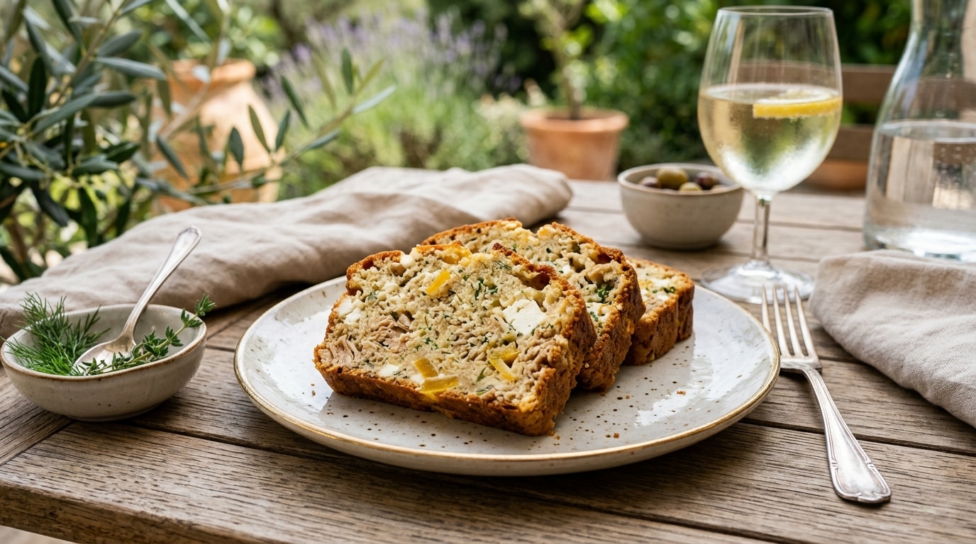Ni Quiche Ni Feuilletes Cet Ete Les Hotes Qui Recoivent Beaucoup Ne Jurent Plus Que Par Ce Cake Au Thon Et Citron Confit Featured