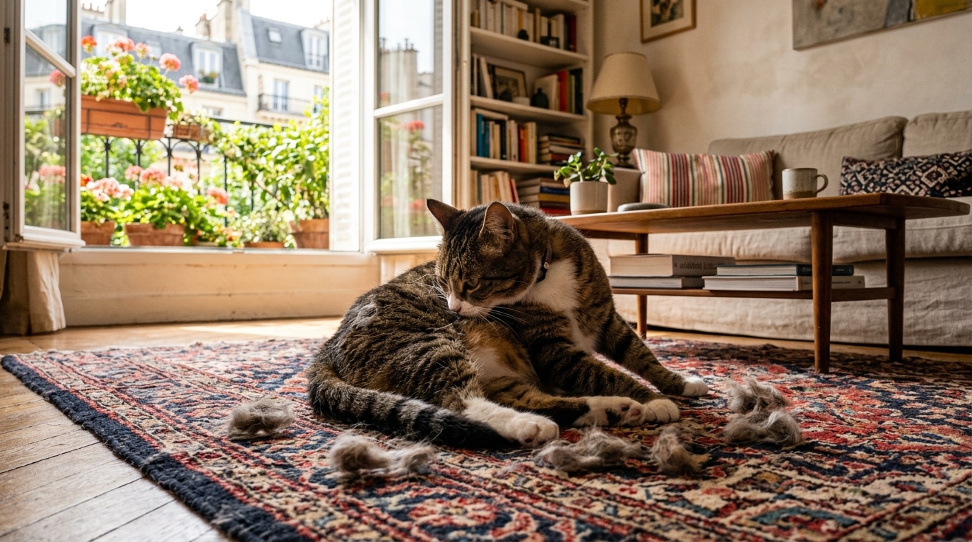 Ni Simple Mue Ni Chaleur A Accuser Trop Vite Pourquoi Votre Chat Peut Perdre Ses Poils Par Poignees Featured