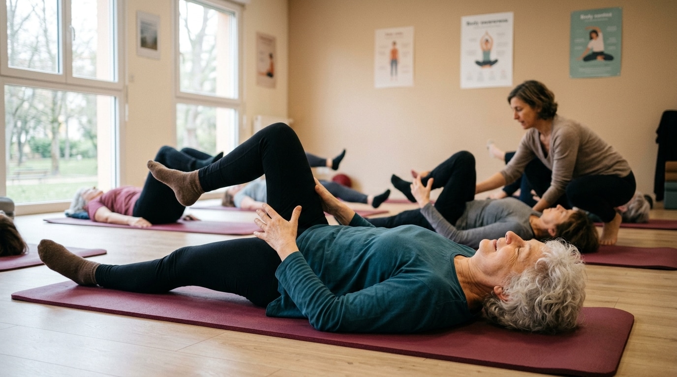 Ni Yoga Ni Pilates Cette Methode Nee Dans Les Annees 70 Se Pratique Allonge Et Soulage Le Dos Apres 60 Ans Featured