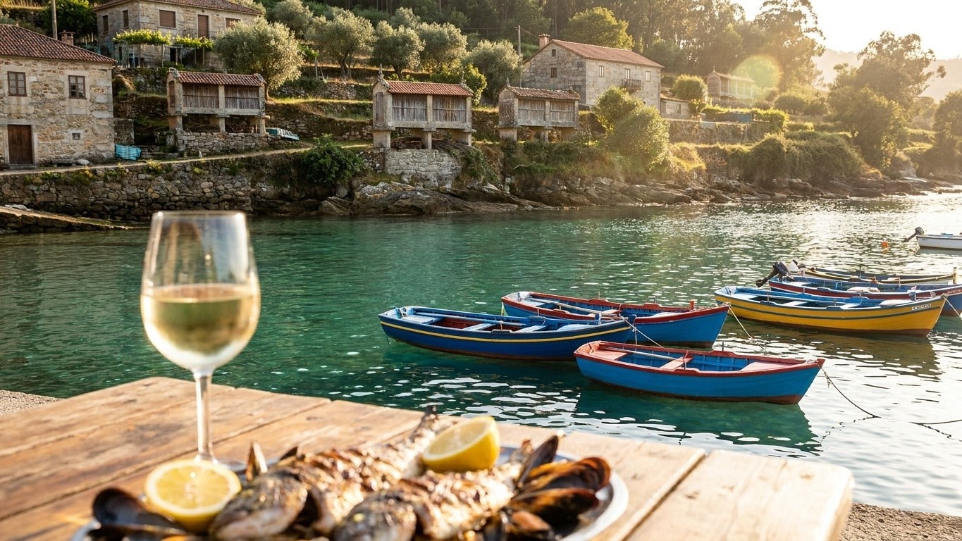 « On y est allé pour les fruits de mer, on a failli ne plus rentrer » : cette côte à une heure au nord de Porto qui rend a...