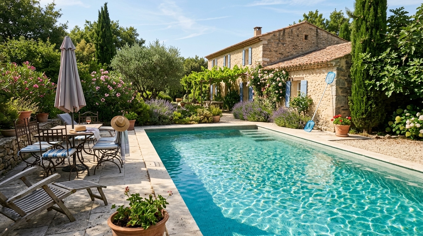 Piscine La Methode Une Fois Sur Deux Qui Garde Leau Claire Jusqua Lautomne Sans Y Passer Ses Matinees Featured