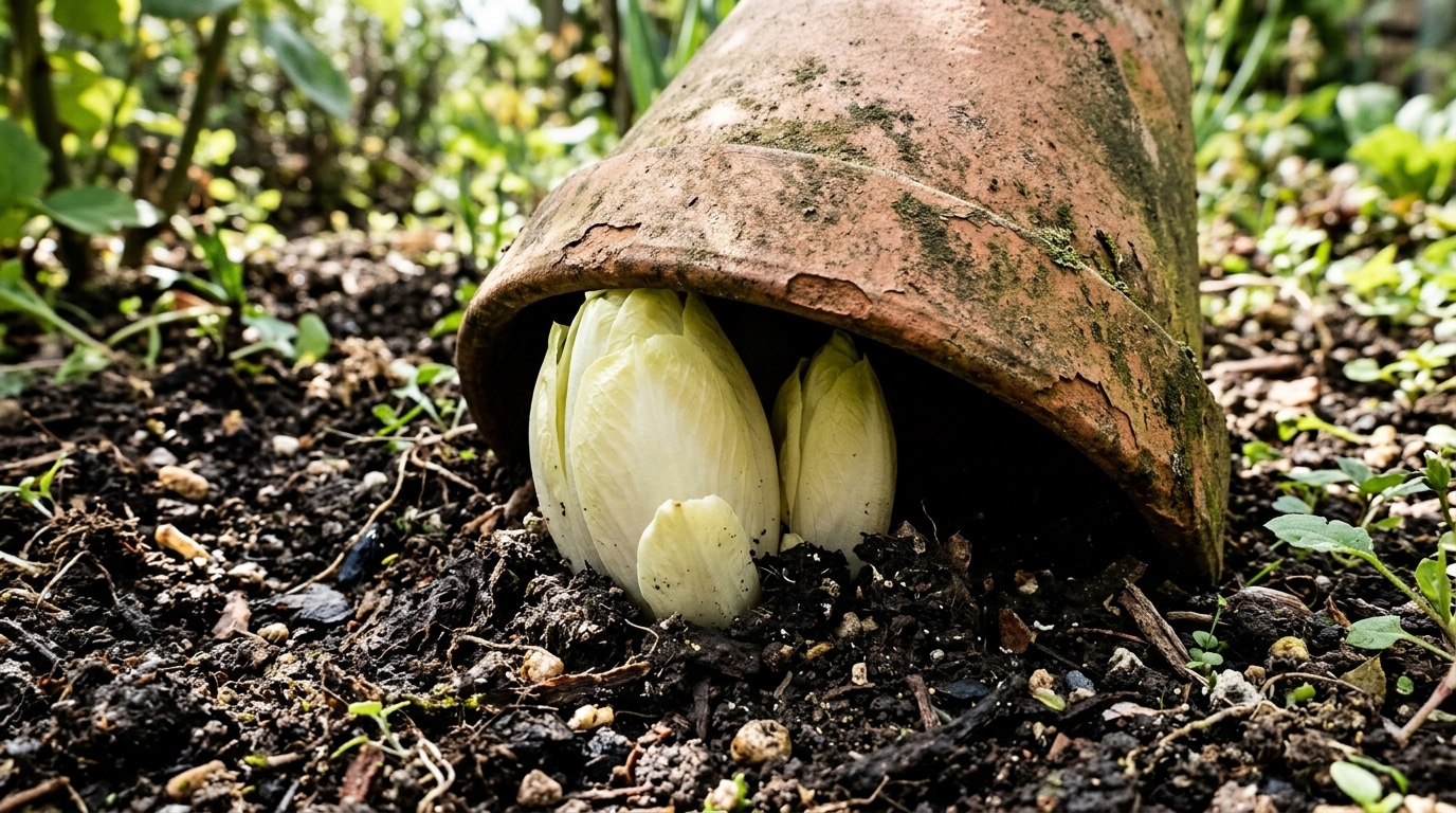 Plus Personne Ne Blanchit Ses Endives En Cave Voici Ce Que Les Jardiniers Font Au Potager A La Place Et Cest Bien Plus Simple Featured