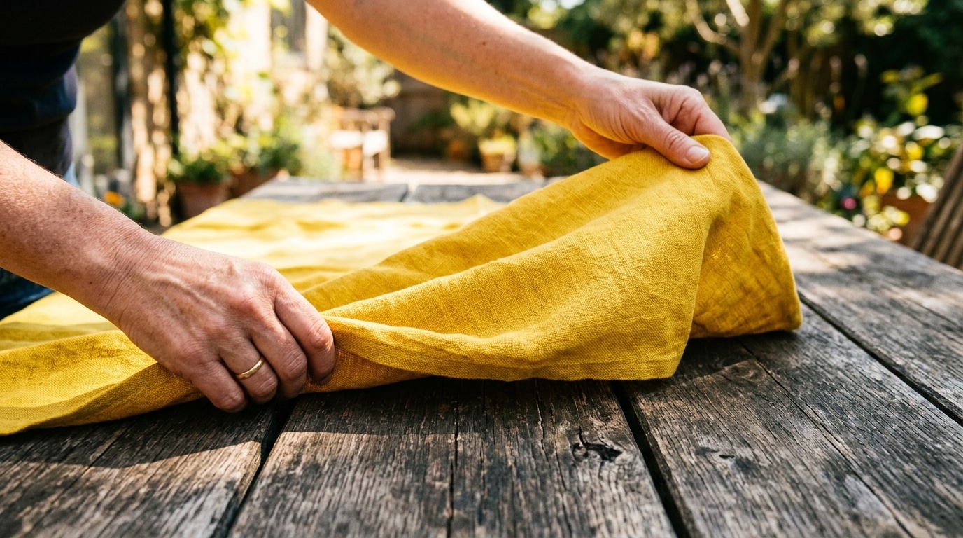 Plus Personne Ne Met De Nappe Sur La Table Dete Voici Ce Qui La Remplace Et Cest Bien Plus Chic Featured
