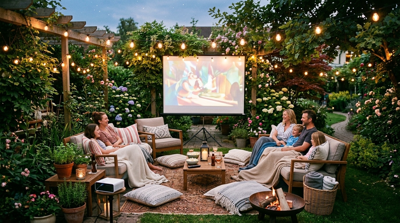 Plus Personne Ne Sentasse Devant La Tele Du Salon Lete Voici Ce Que Les Familles Installent Au Jardin Et Cest Bien Plus Convivial Featured