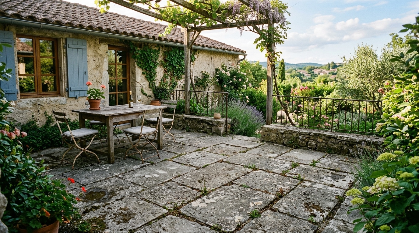 Pourquoi Repayer Une Terrasse Entiere Quand Un Pot De Peinture Sol Suffit A Tout Changer Featured