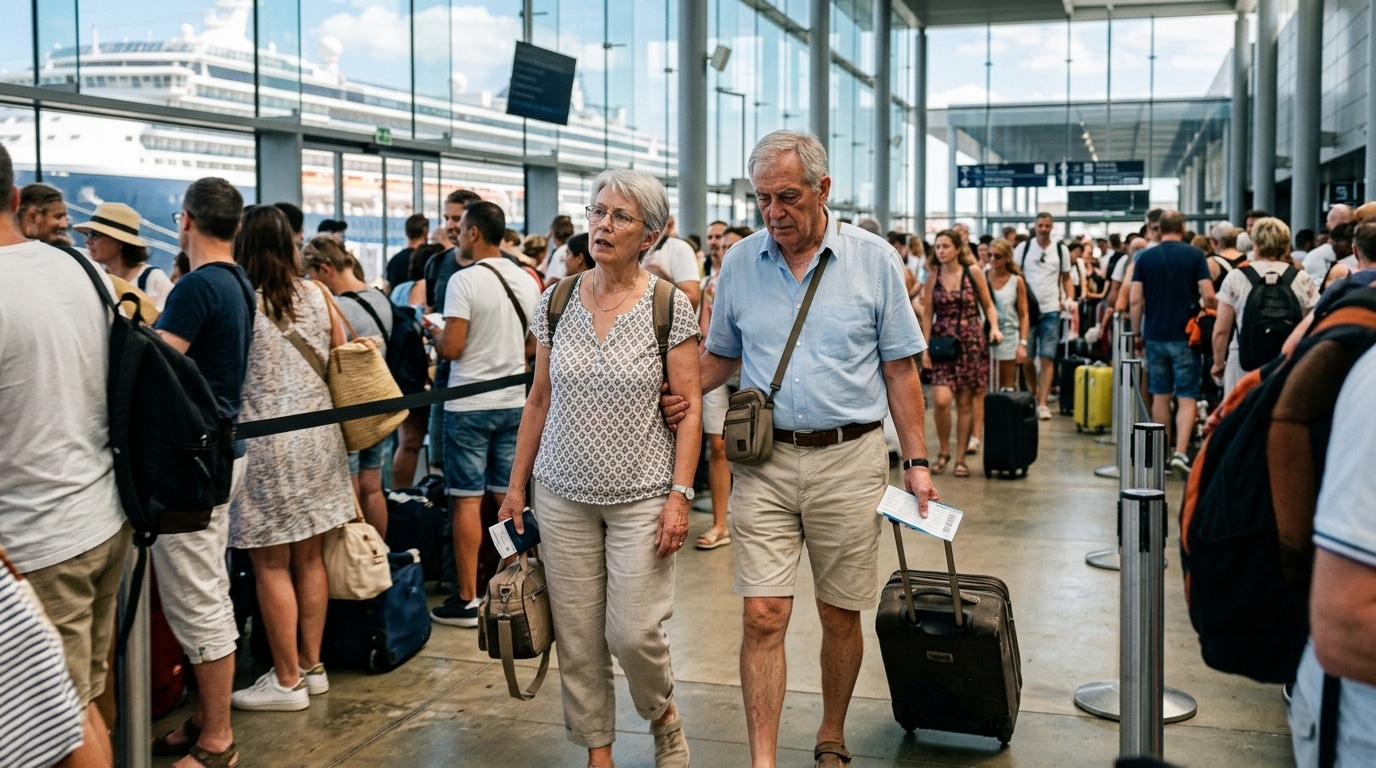 Un Marathon Hors De Prix Pourquoi Descendre Du Bateau De Croisiere Est Devenu La Pire Epreuve De Nos Vacances Featured