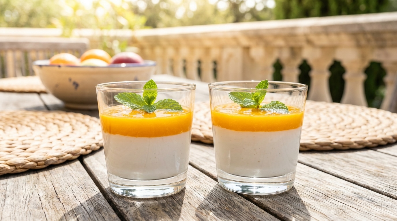Une Mangue Du Lait De Coco Cinq Minutes Le Dessert Dete Qui Se Prepare Sans Cuisson Et Sans Un Gramme De Sucre Ajoute Featured