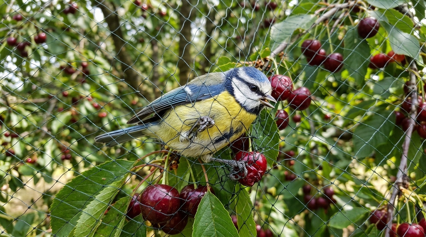 Vous Tendez Encore Un Filet Sur Vos Fruitiers Et Vous Pensez Bien Faire Les Arboriculteurs Y Voient Un Piege Mortel Pour Les Mesanges Featured