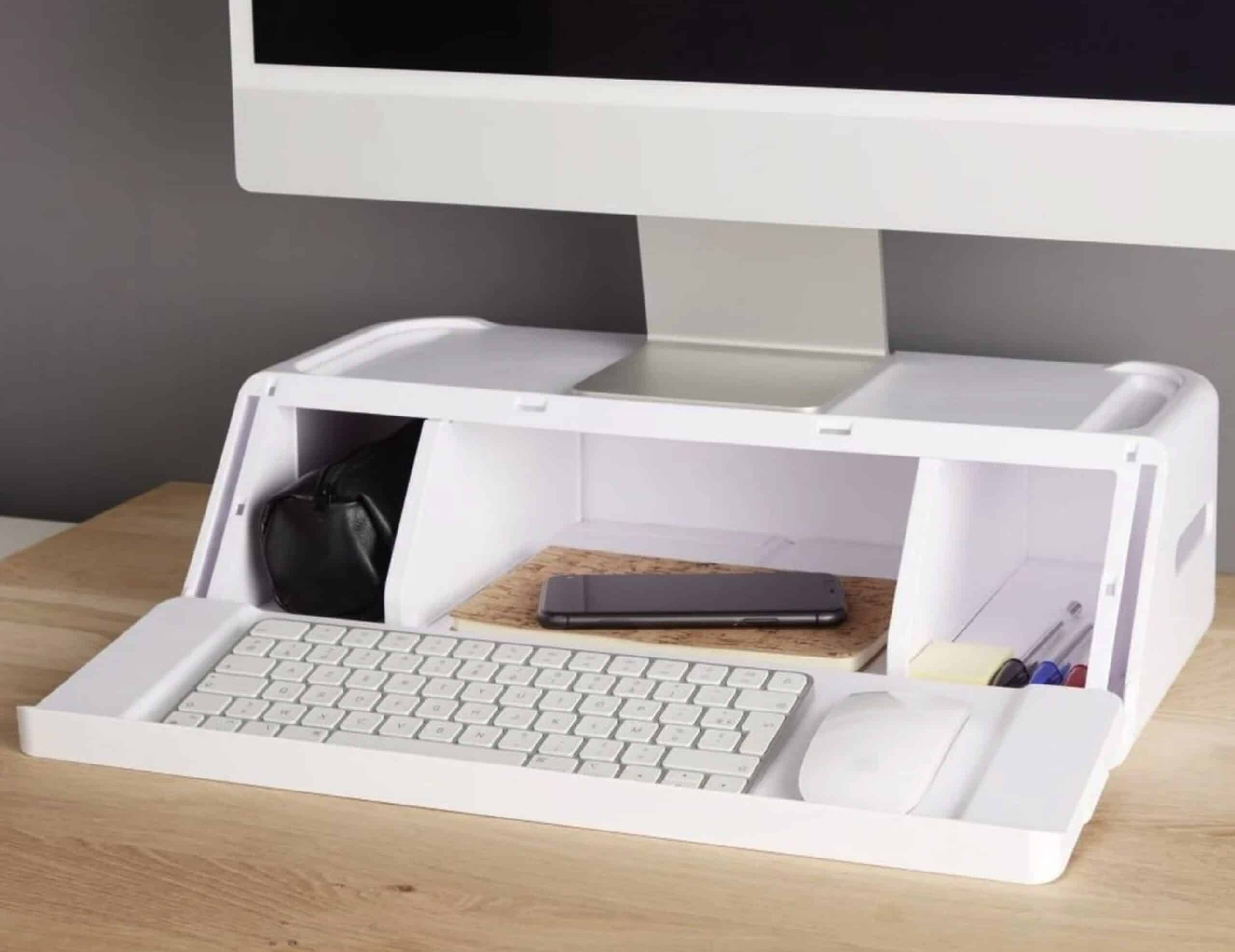 Un bureau encombré ? Cet organiseur change tout en un coup d'œil