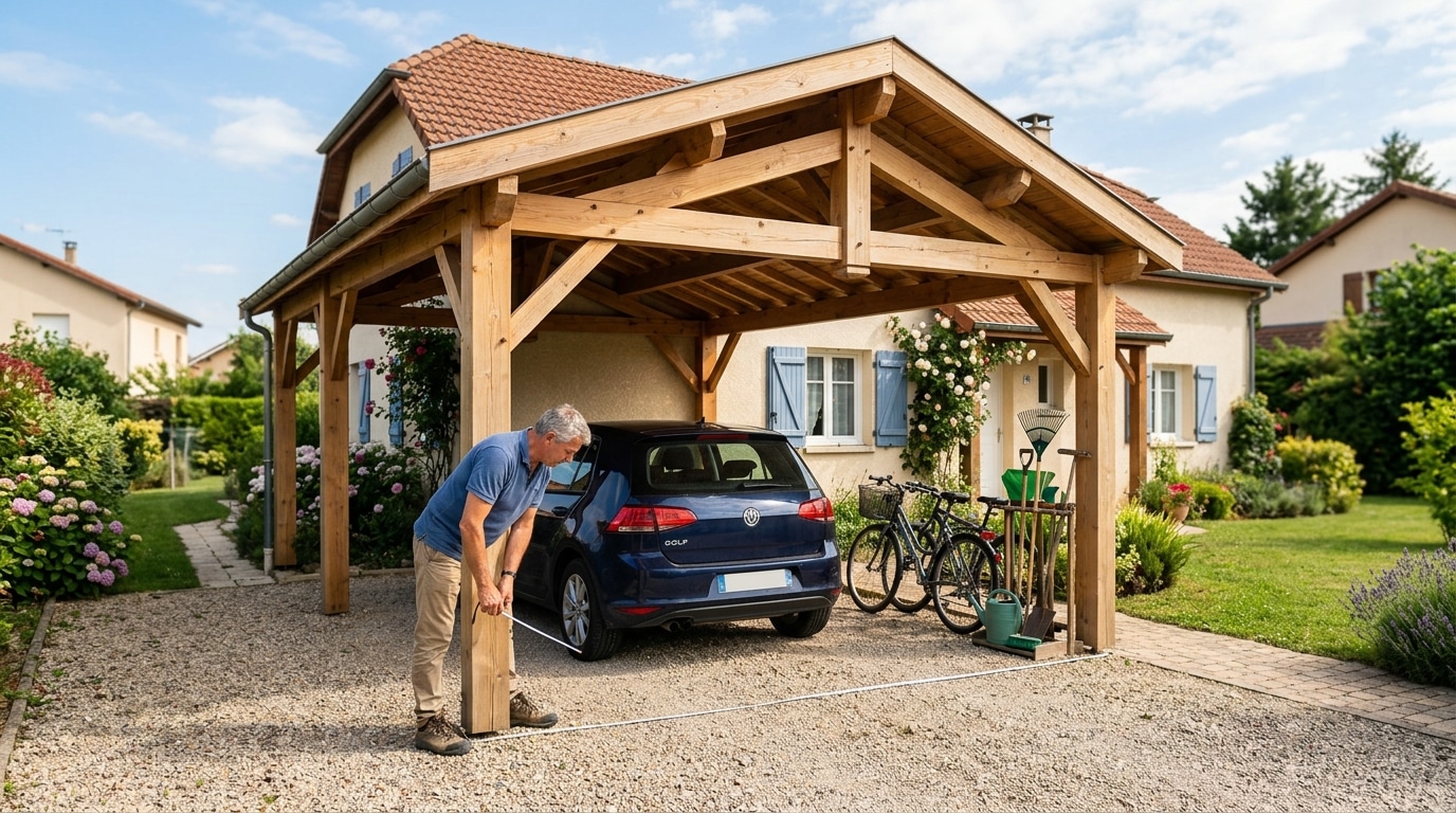 Carport Au Dessus De Cette Surface Exacte La Declaration En Mairie Ne Suffit Plus Featured