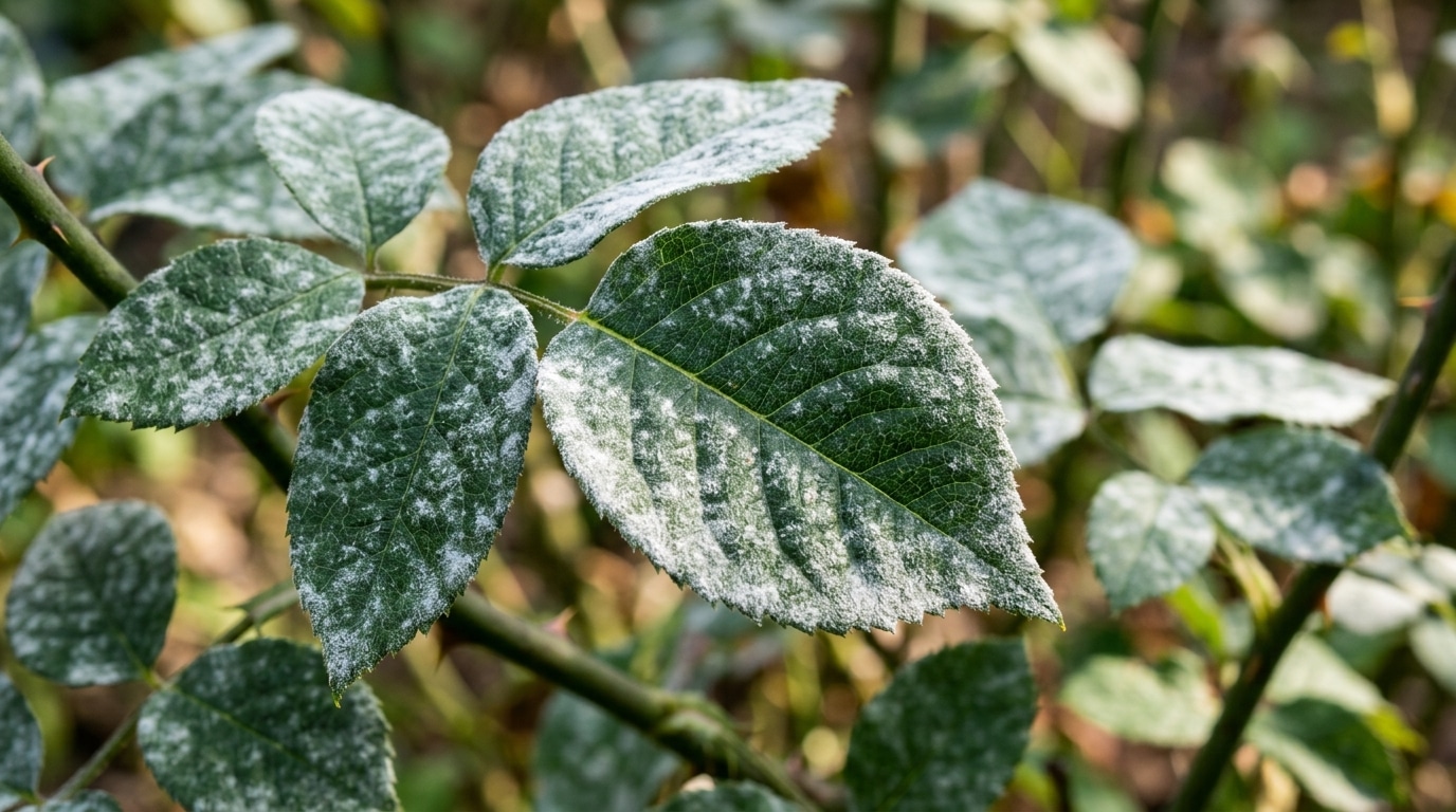 Ce Voile Blanc Qui Couvre Les Rosiers En Septembre Les Pepinieristes Le Stoppent Avec Un Produit De Cuisine Featured