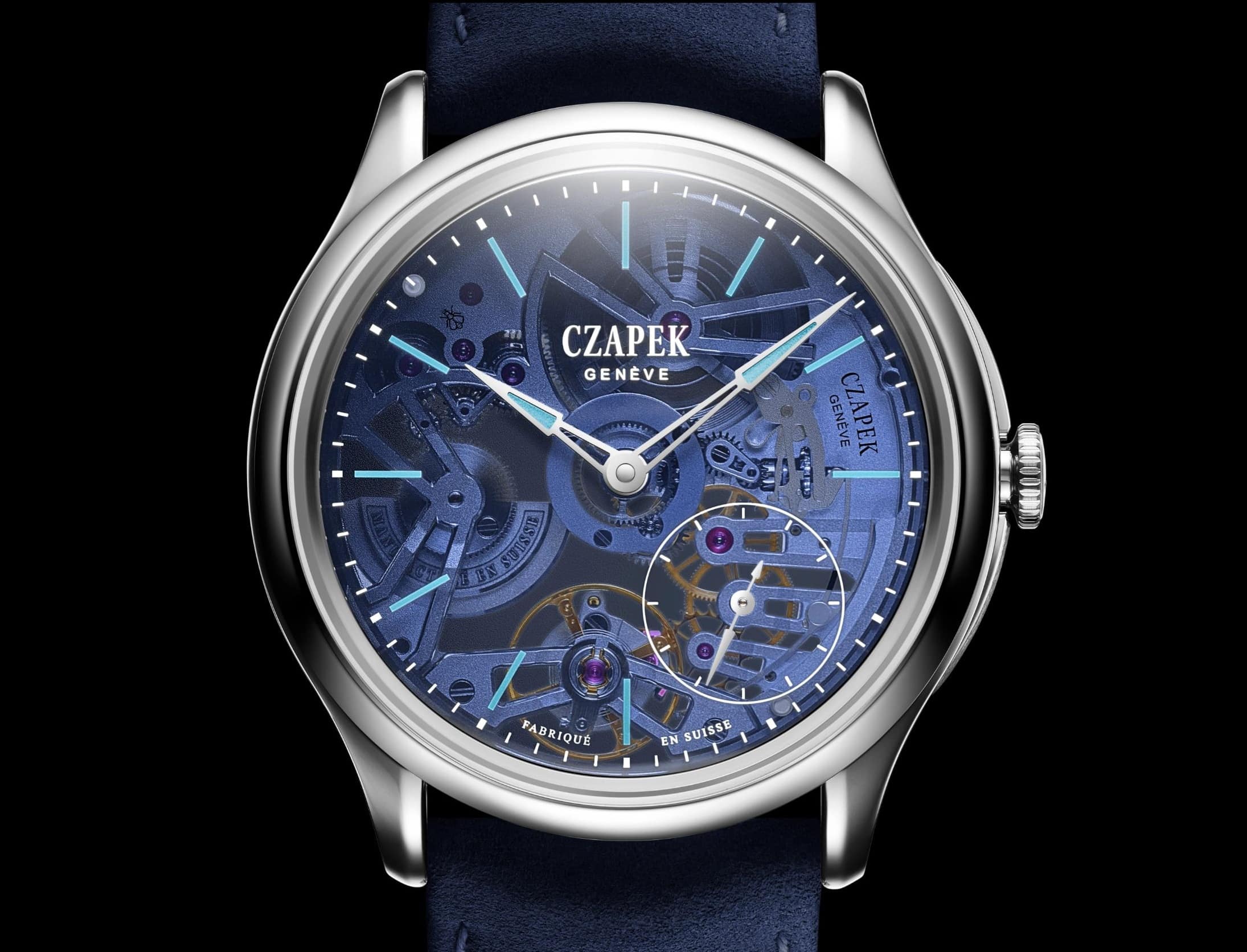 Czapek Na Pose Ni Laque Ni Peinture Sur Le Cadran De Sa Nouvelle Montre Bleue Voici Ce Quil Y A A La Place Featured