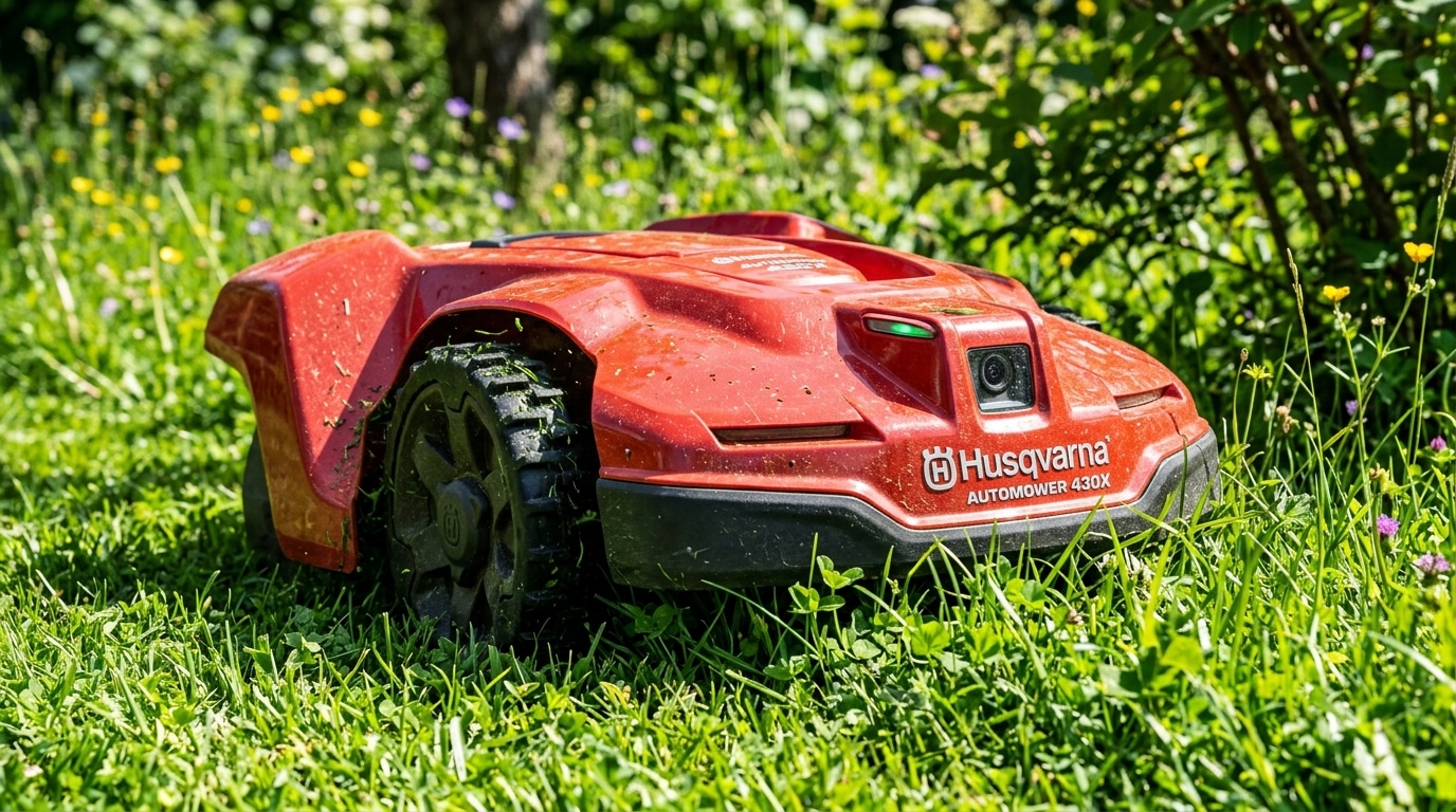 Faut Il Vraiment Abriter Son Robot Tondeuse De La Pluie Et Du Soleil Lidl Tranche Avec Ce Garage A Toit Vegetalise Featured