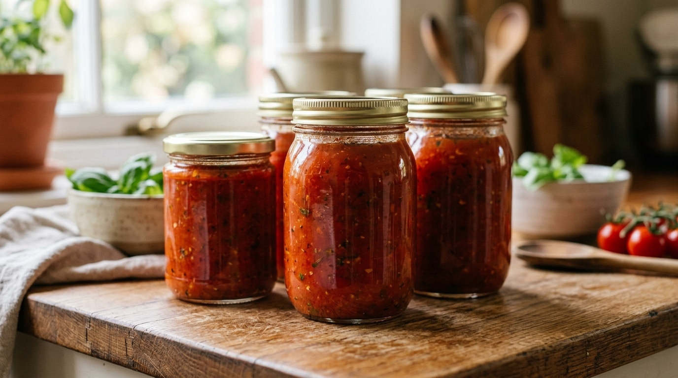 Fini Les Briques De Sauce Tomate Du Supermarche Le Secret Pour Mettre Tout Un Cageot En Bocaux Pour Lhiver Sans Risque Featured