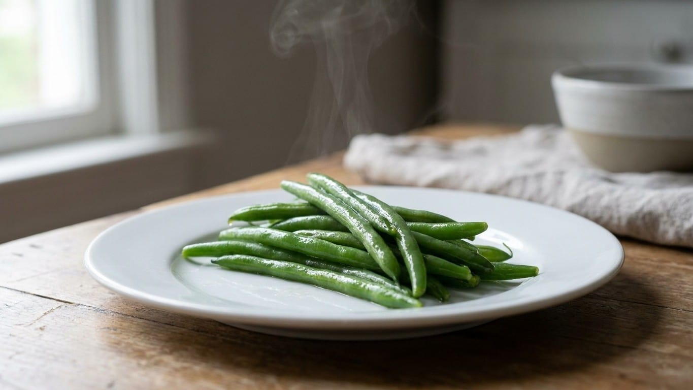 Fini les haricots verts qui virent kaki dans la casserole : ce que faisaient les anciens pour qu'ils restent vert vif