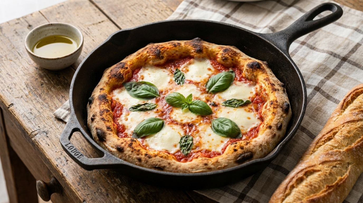 Ils Ont Cru Que Javais Commande Chez Le Pizzaiolo Ma Pizza Na Jamais Vu Le Four Elle Cuit Dans Une Poele Featured