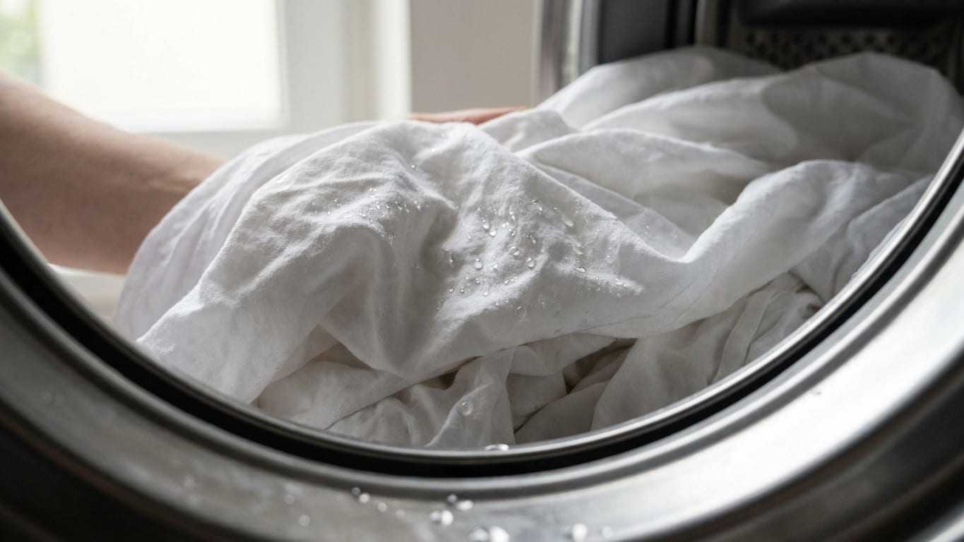 J'ai lavé mes draps en rapide 30 °C tout l'été pour économiser : le jour où j'ai compris à quelle température ça se jouait...