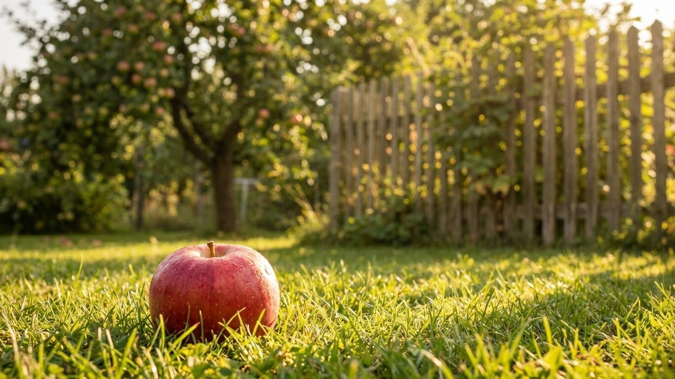 J'ai ramassé les pommes tombées de l'arbre de mon voisin dans mon jardin : le jour où il est venu les réclamer, j'ai compr...