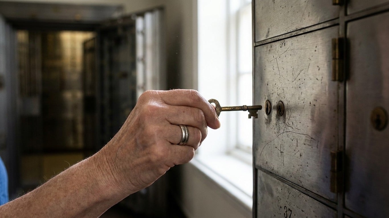« J'avais la clé du coffre de mon père dans la main » : au guichet, on m'a expliqué pourquoi elle n'ouvrait plus rien