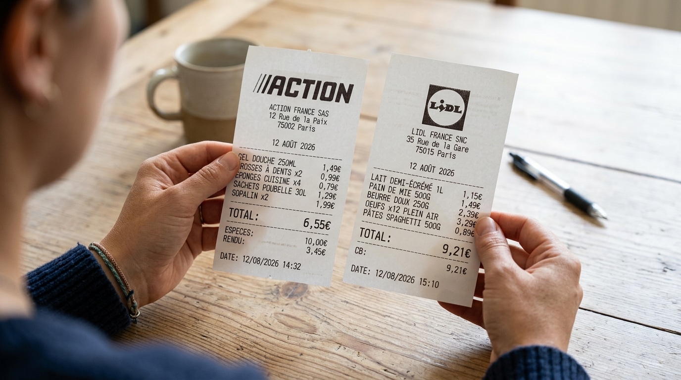 Jai Compare Mon Ticket Action Avec Celui De Lidl Pour Ces 6 Produits Maison Lecart De Prix Est Hallucinant Featured