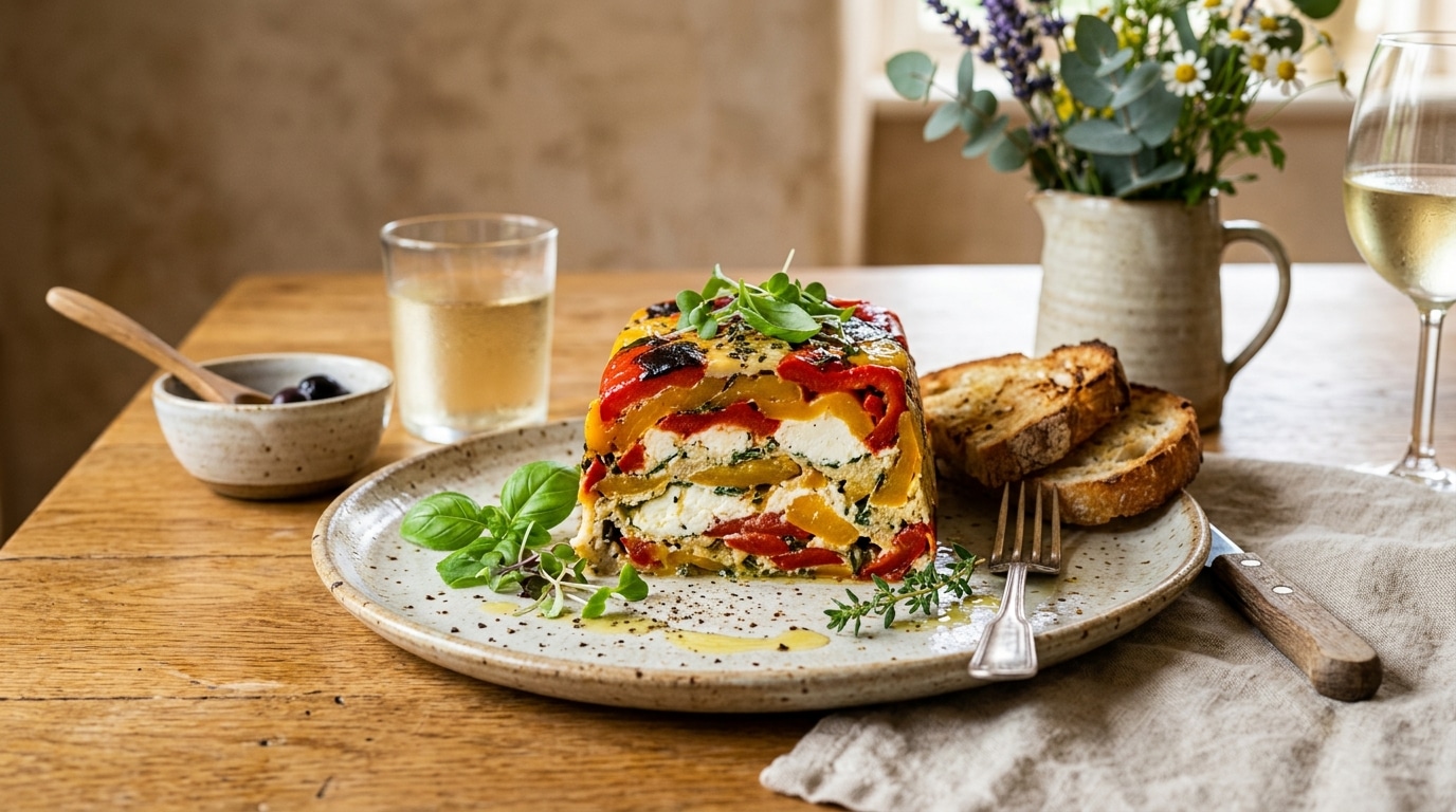 Jai Longtemps Servi Mes Poivrons En Salade Ils Font Une Bien Meilleure Terrine Fraiche Et Fondante Dont Tout Le Monde Se Ressert Featured