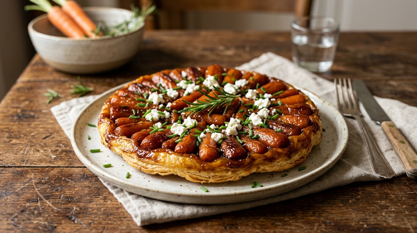 Jai Mis Une Branche De Romarin Dans Le Caramel De Mes Carottes Je Ne Mattendais Pas A Ce Que Ca Change Ma Tarte Tatin A Ce Point Featured