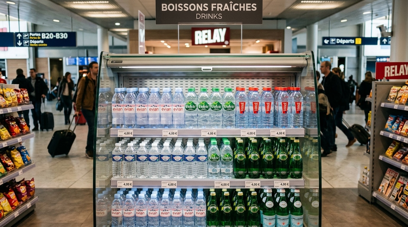 Jai Paye 4 E Ma Bouteille Deau Apres Le Controle De Securite Le Passager Devant Moi Lui Navait Rien Debourse Featured