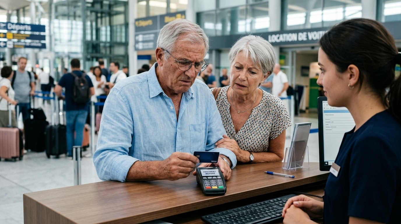 Javais Tout Paye En Ligne Pour Notre Voiture De Location Au Comptoir Ma Carte Bancaire A Fait Annuler La Reservation Featured