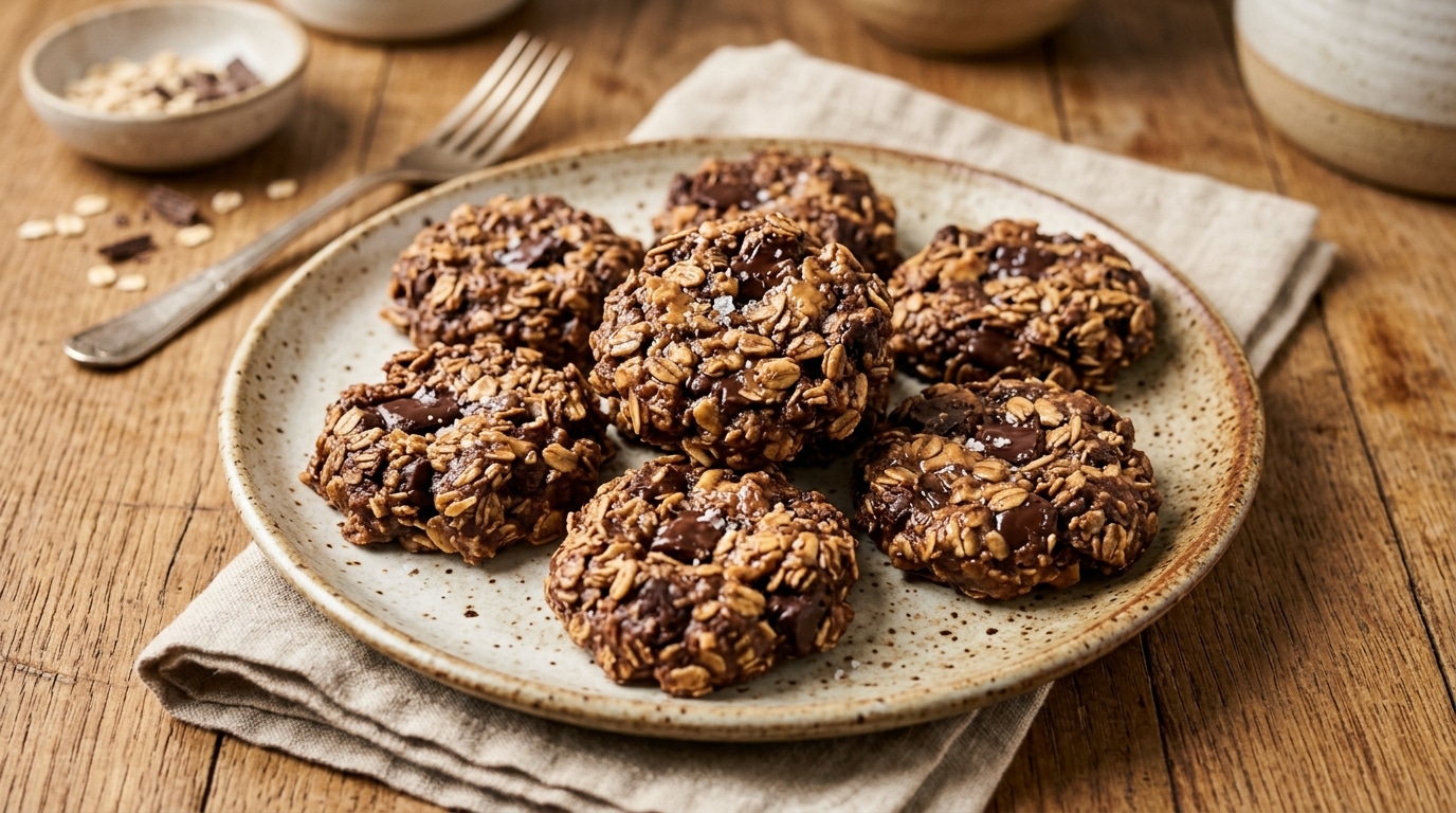 Je Naimais Pas Les Biscuits Du Commerce La Version Chocolat Avoine Qui Prend Au Frigo Et A Laquelle Personne Ne Resiste Featured