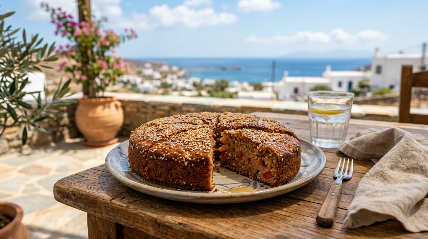 Je Ne Comprends Pas Pourquoi Je Ny Avais Jamais Pense Les Grecs Transforment La Pasteque En Gateau Et Cest Devenu Mon Dessert Daout Featured