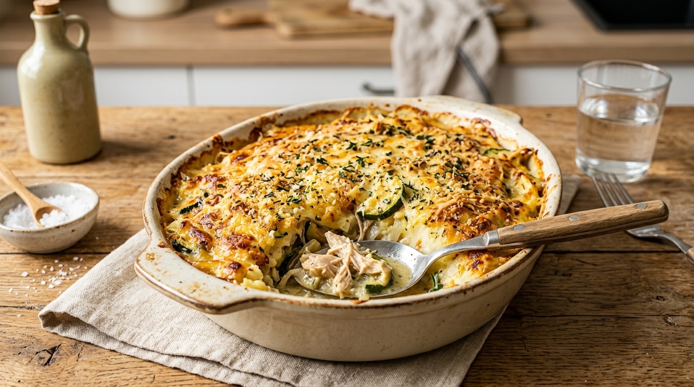 Je Ne Sais Plus Quoi Preparer Le Soir Ce Parmentier Poulet Courgettes Que Je Fais La Veille Passe Toujours Et Il Est Meilleur Le Lendemain Featured