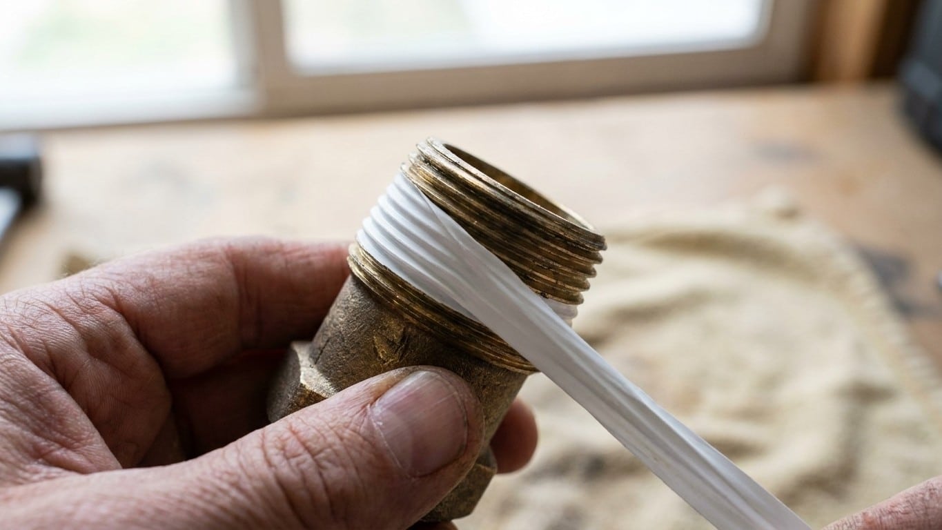 Je refaisais le raccord de mon robinet trois fois par an en serrant toujours plus fort : un plombier m'a montré que je n'e...