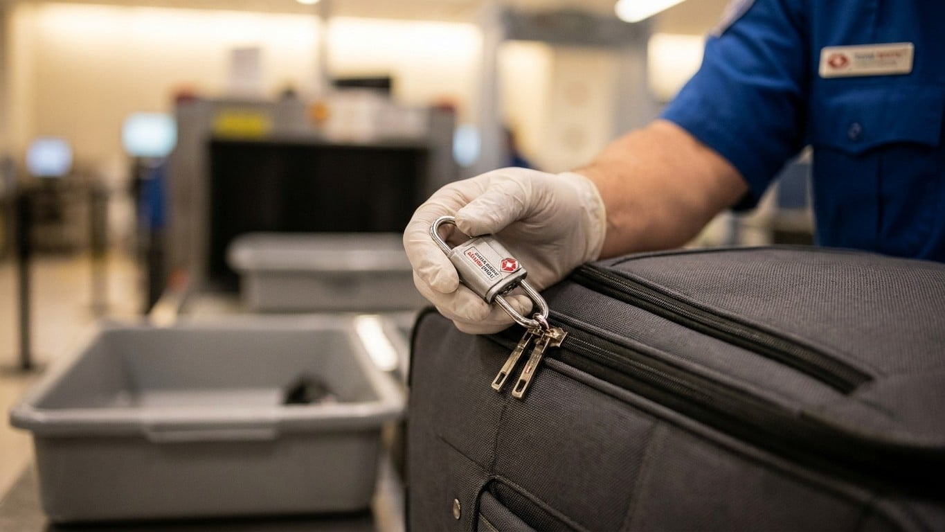 Les agents des aéroports américains sont formels : ces cadenas de valise ne repartent jamais avec le bagage