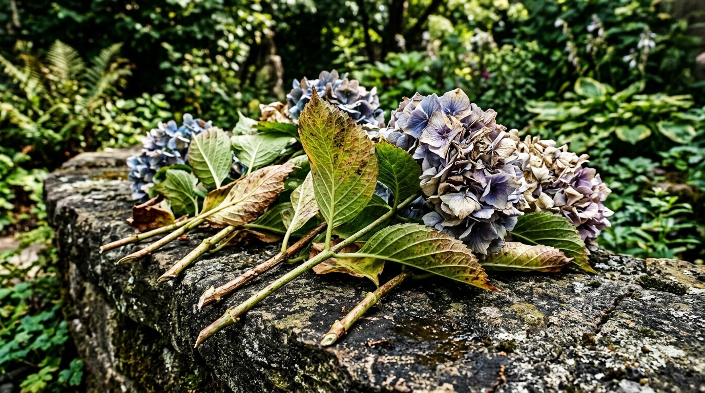 Les Anciens Ne Jetaient Jamais Leurs Tiges Dhortensias Fanees En Aout Ils Savaient Ce Quelles Pouvaient Encore Donner Featured