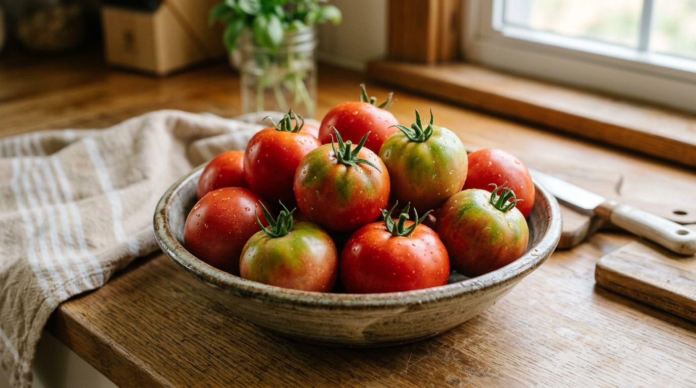 Les Anciens Ne Laissaient Jamais Leurs Tomates Vertes Sur Le Pied En Septembre Ils Les Rentraient Avec Une Chose Precise Que Personne Ne Fait Plus Featured
