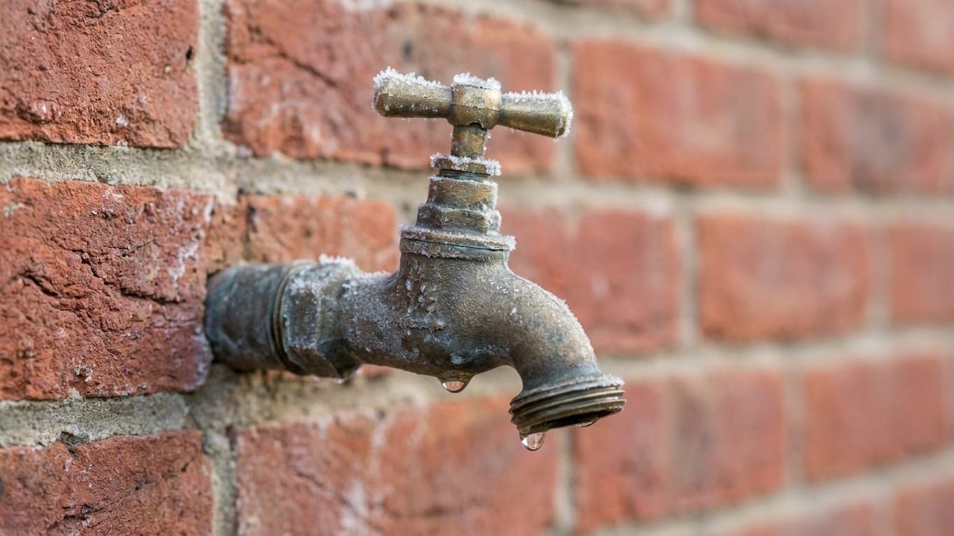 Les anciens ne rentraient jamais du jardin en novembre sans ouvrir ce robinet en grand : ils savaient ce que l'eau restée ...