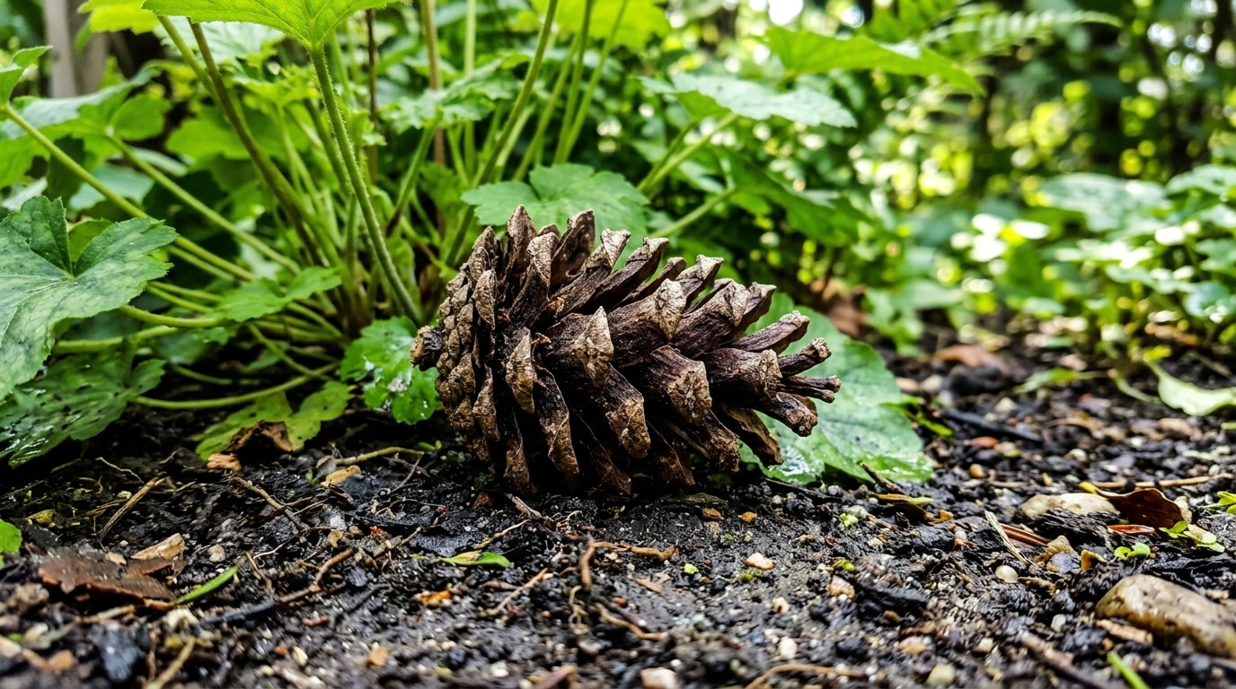 Les Jardiniers Malins Deposent Une Pomme De Pin Au Creux Des Vivaces Debut Septembre Featured