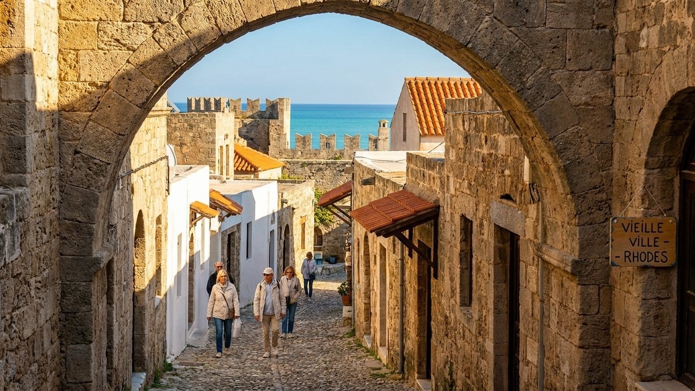 Moins bondée que Santorin, plus douce que Mykonos en octobre : cette île grecque tourne encore autour de 25 degrés quand l...