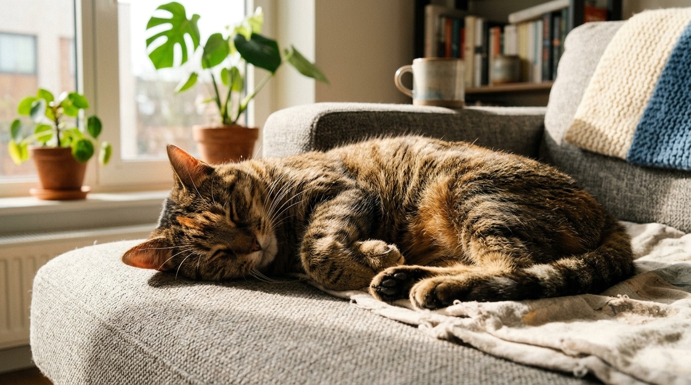 On Croit Tous Que Notre Chat Compte Les Jours Dabsence Alors Quil Se Repere A Tout Autre Chose Featured