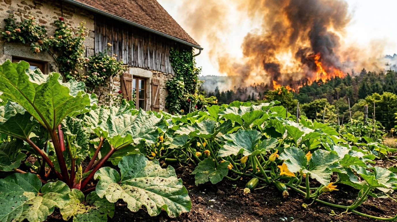 On Sobstine Tous A Debroussailler Autour De La Maison Alors Que Ces Cultures Du Potager Freinent Bien Mieux Les Flammes Featured