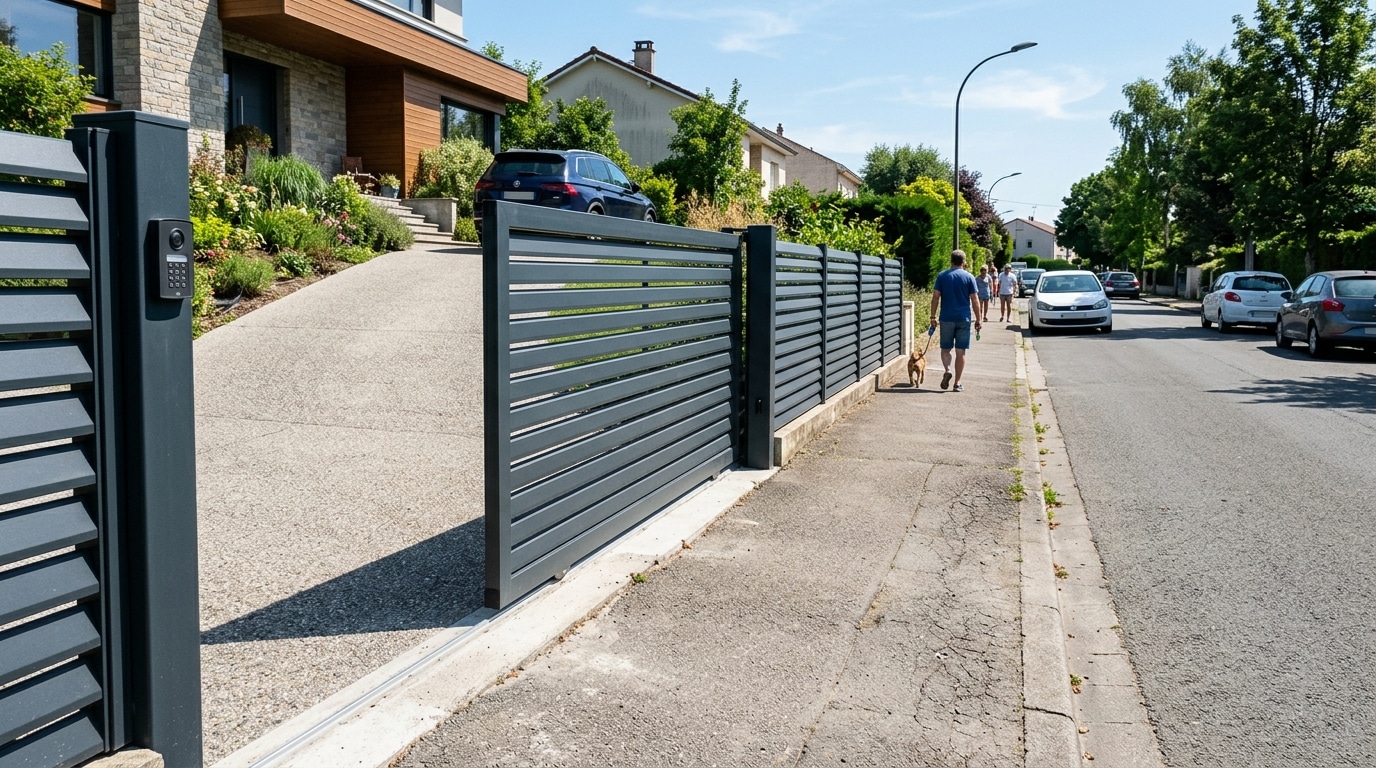 Portail Electrique La Distance A Respecter En Limite De Rue Que Personne Ne Verifie Avant La Pose Et Qui Peut Couter Cher Featured