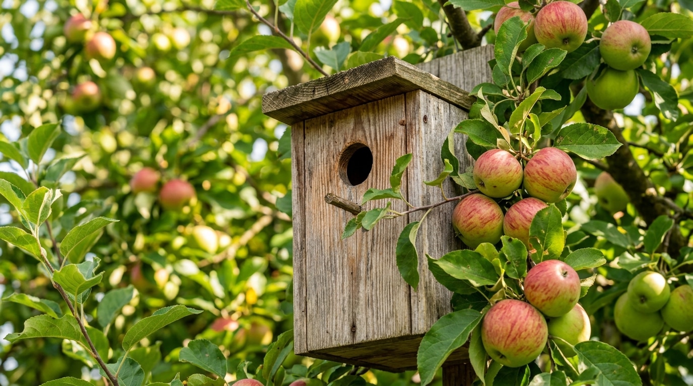 Pourquoi De Plus En Plus De Jardiniers Accrochent Un Nichoir A Leur Pommier Fin Aout Featured
