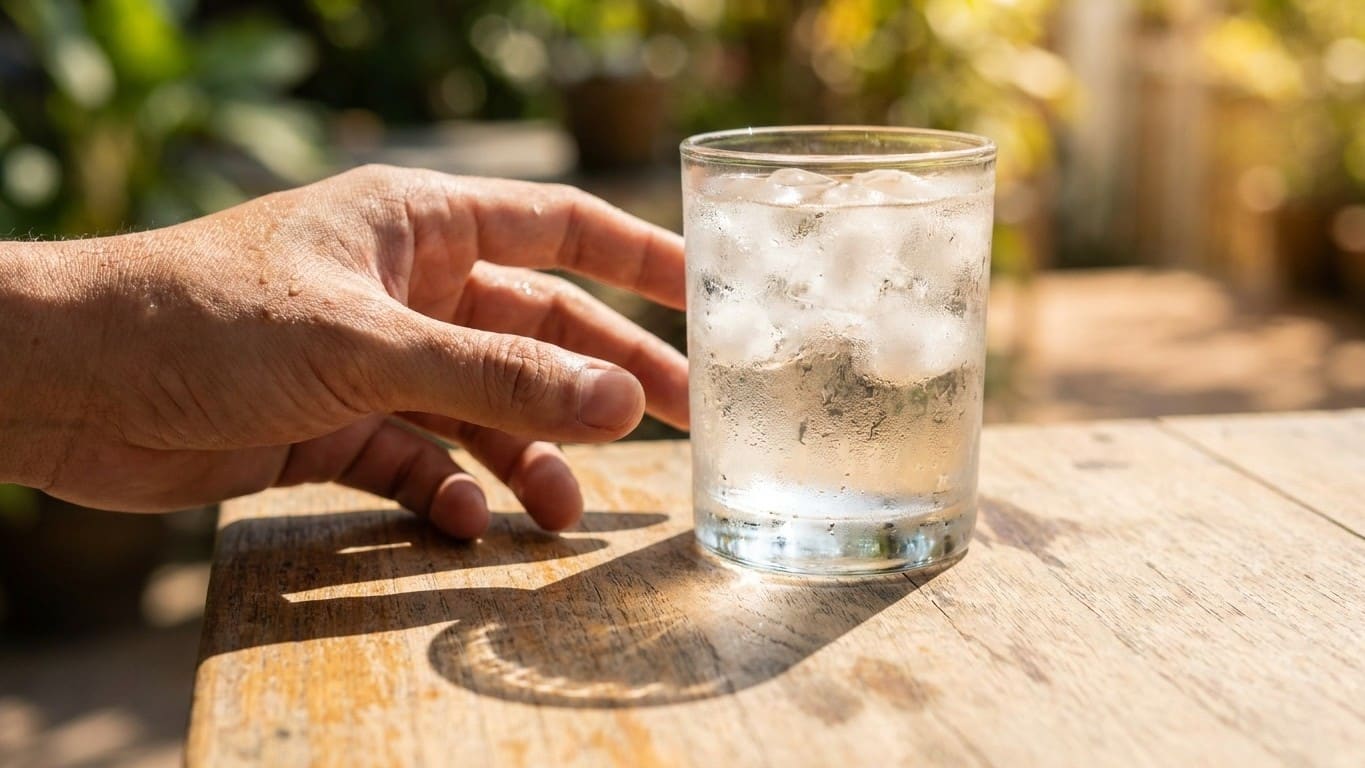 Tout le monde boit de l'eau glacée quand il fait 40 °C : ce que votre corps déclenche dans les 5 minutes qui suivent va à ...