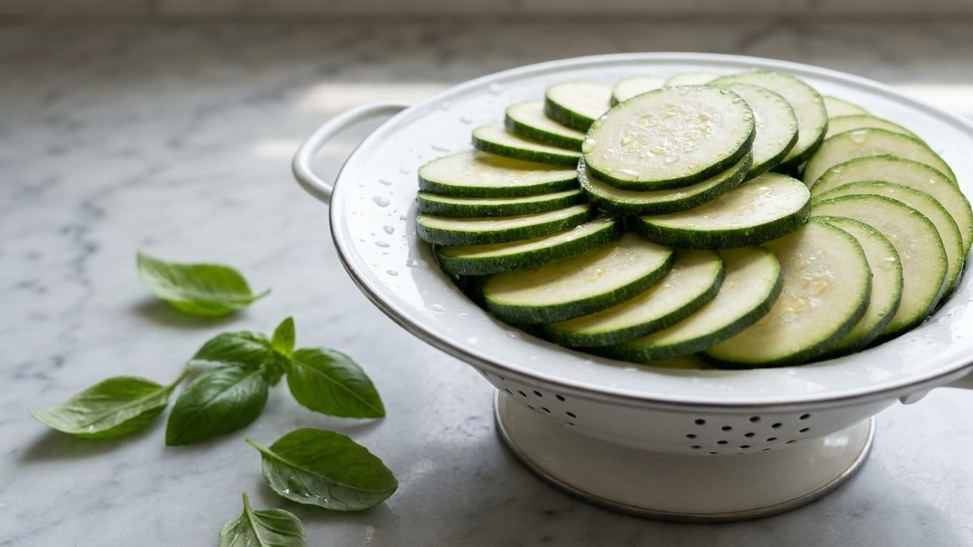 Tout le monde enfourne ses courgettes crues pour la parmigiana : en Italie, on leur fait d'abord subir 20 minutes de trait...