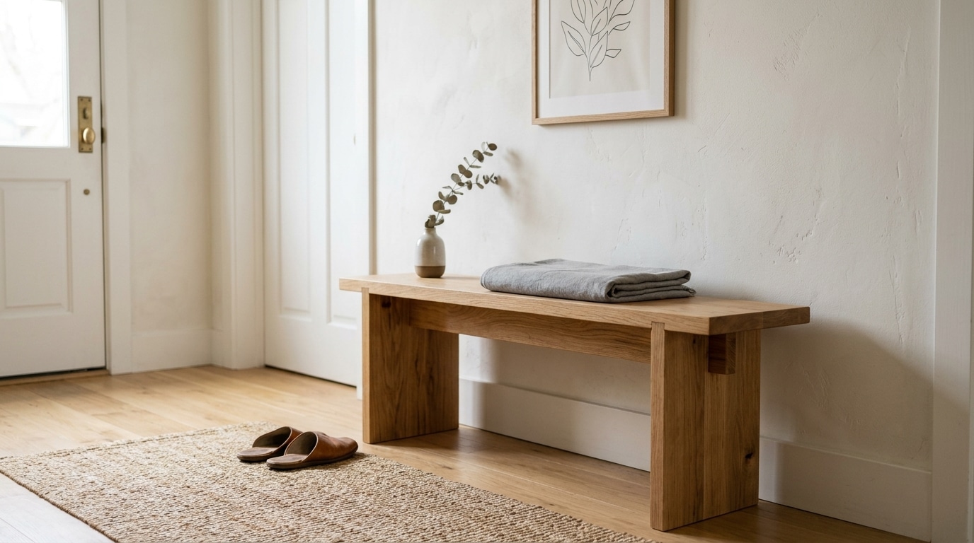 Trois Planches Et Une Matinee De Septembre Ce Banc Dentree Regle Un Probleme Que Tout Le Monde Repousse Depuis Des Annees Featured
